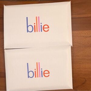 Billie Razor Blade refills in New in the Boxes Package of 8!